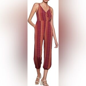 BCBGeneration Side Leg Slit Jumpsuit